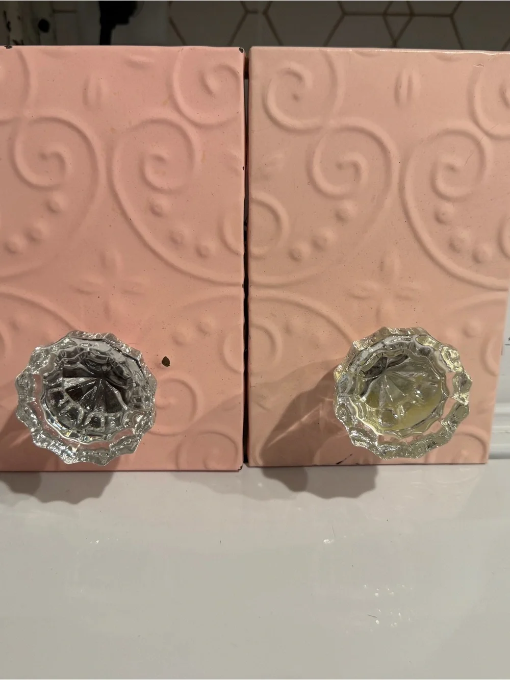 Hobby Lobby Pale Pink Decorative Wall Panels (Pair)