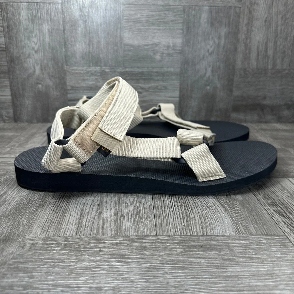 Teva Original Universal Sandals Mens 11 Sesame Tan Strappy Outdoor NEW