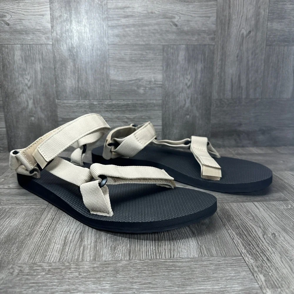 Teva Original Universal Sandals Mens 11 Sesame Tan Strappy Outdoor NEW