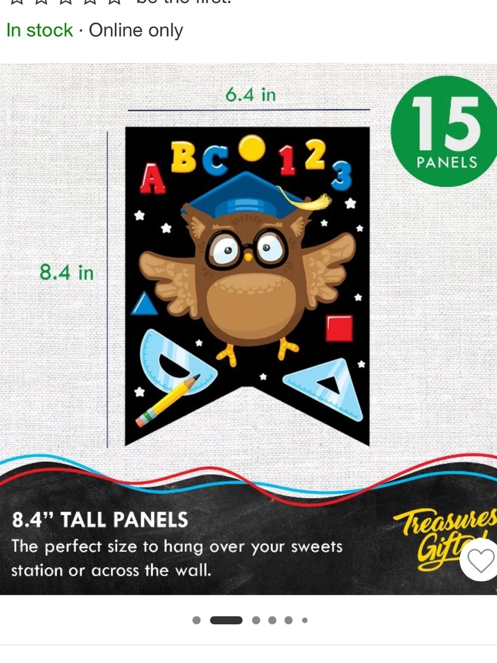 NWT Congrats Grad Prestrung Bunting Banner Multicolor Kid Kindergarten Preschool