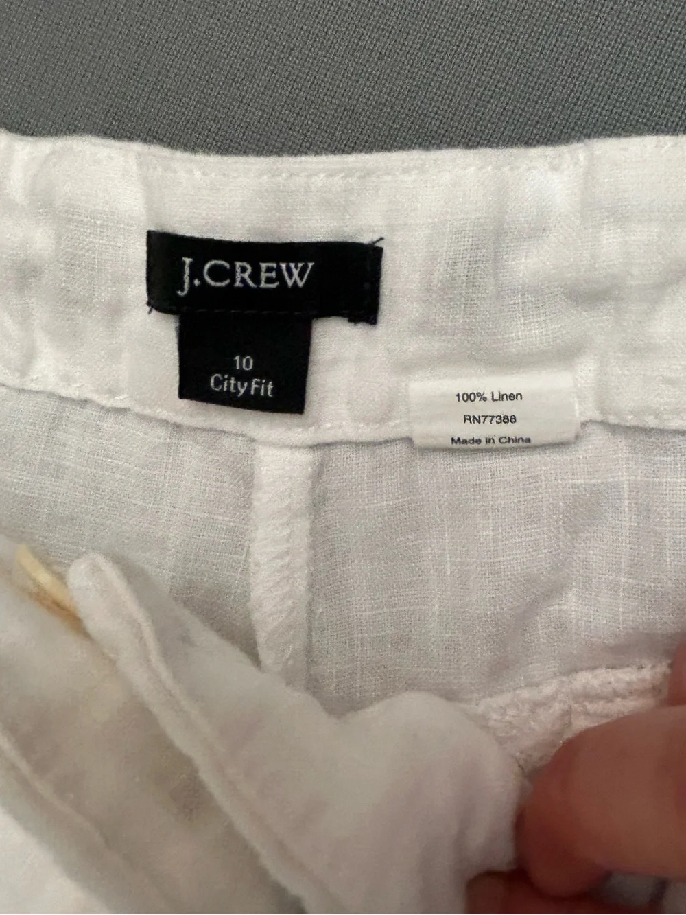 J. Crew breathable linen