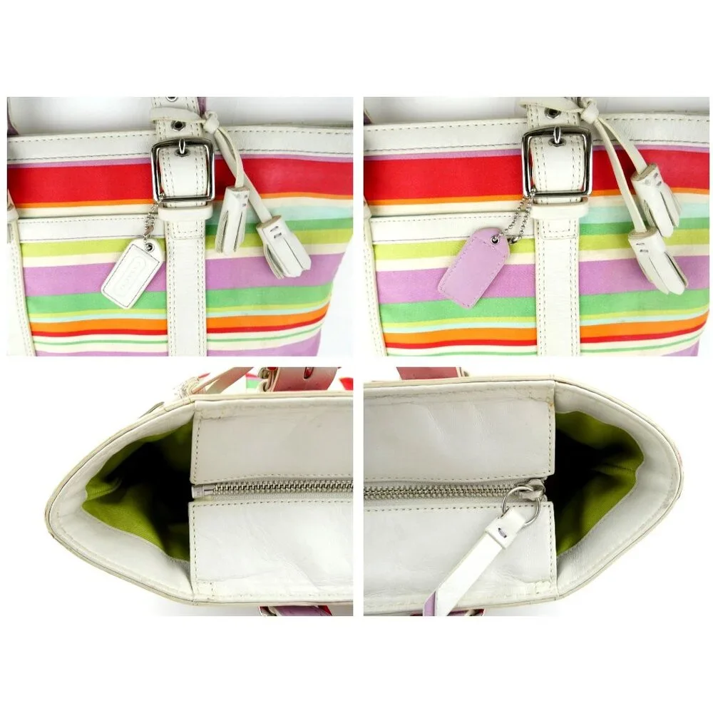 Coach hampton striped