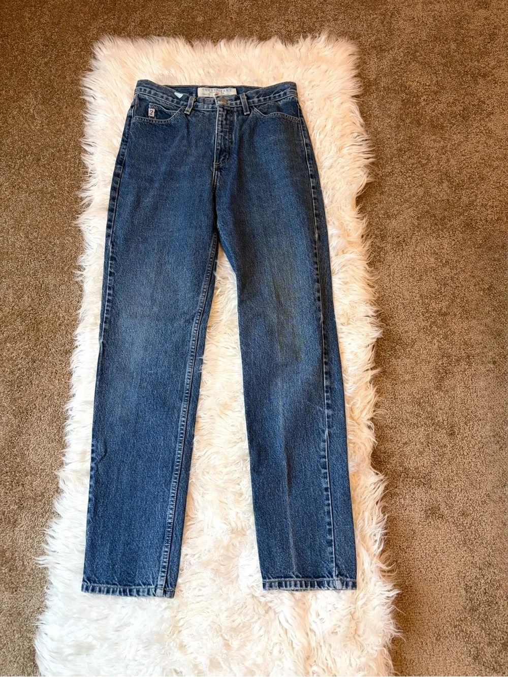 Vintage Classic Fit Narrow Leg Jeans