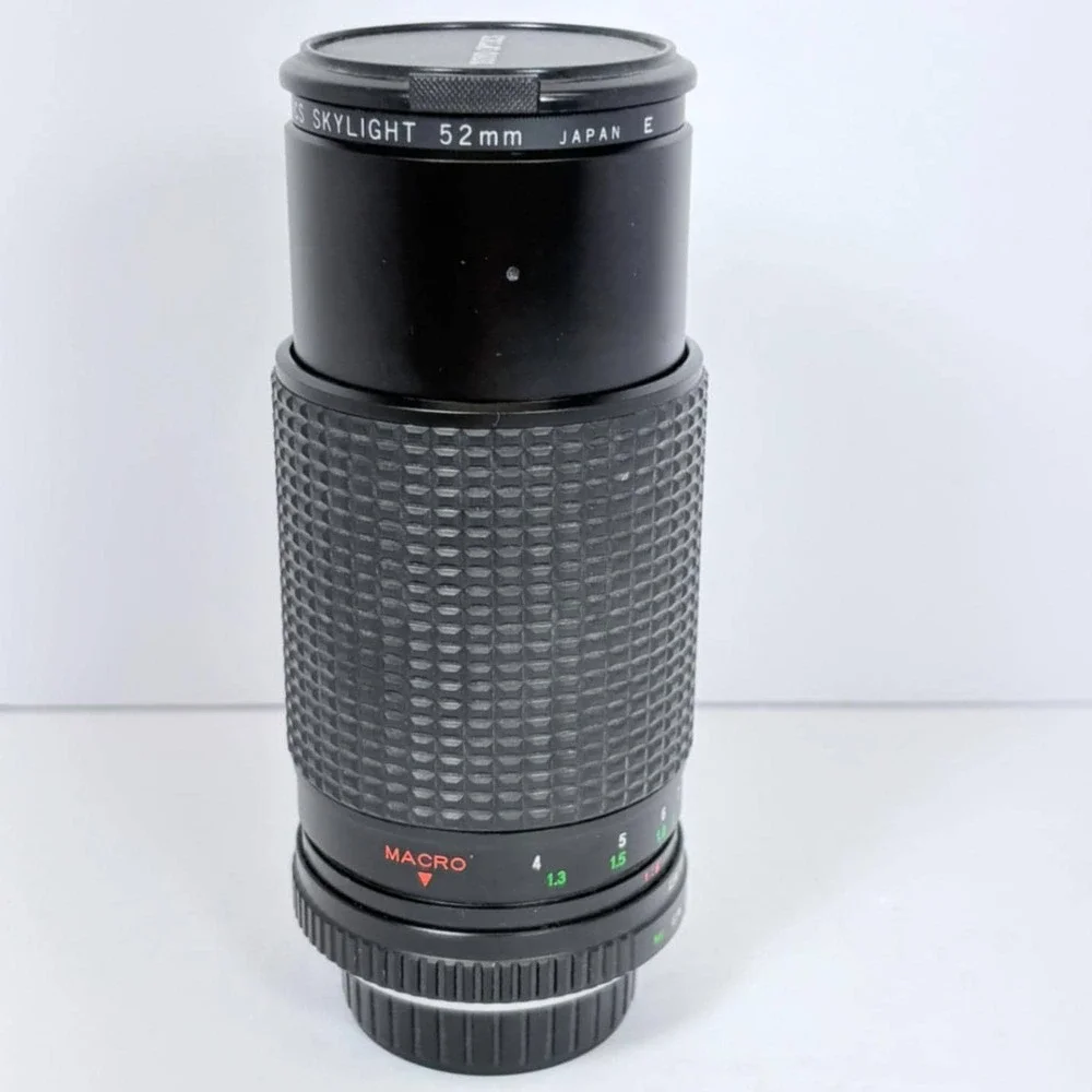Five Star 75-200mm f4.5 MC Auto Macro‎ Zoom Lens Minolta MD Mount Black