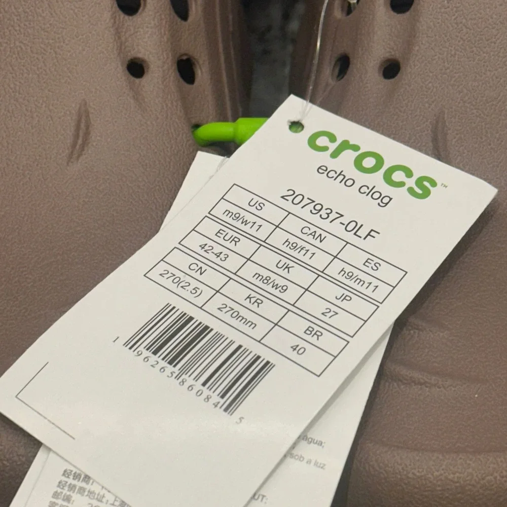 CROCS echo clog