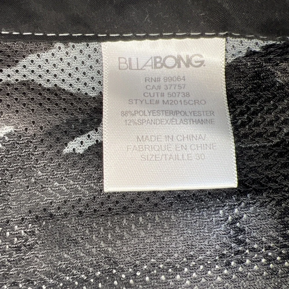 Billabong Platinum X Hybrid Shorts 30 Gray Stretch Surf Walkshort