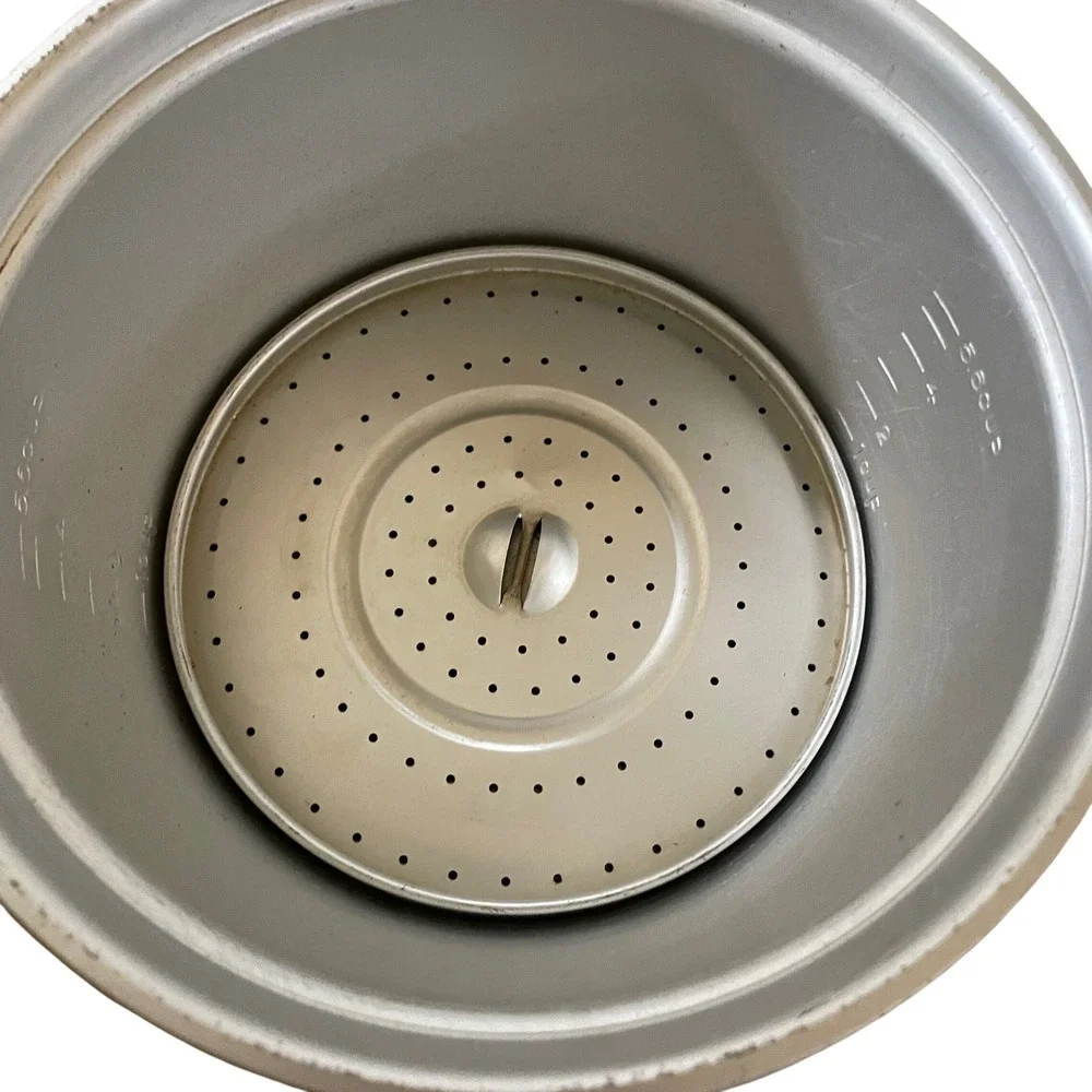 Vintage Hitachi‎ RD 405F Automatic Rice Cooker Steamer Beige 120V