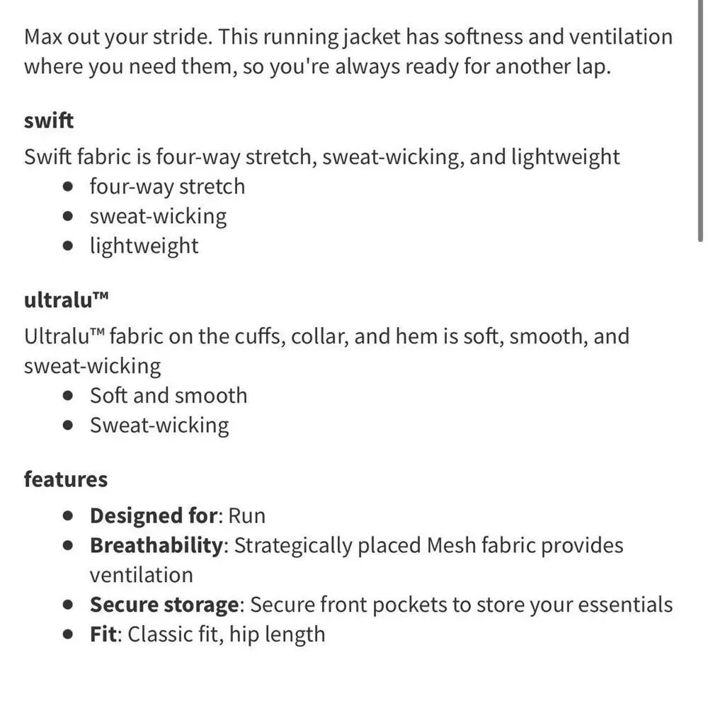 lululemon athletica lululemon lightweight