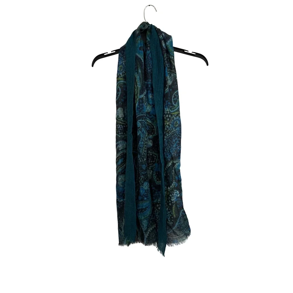 Assorted Lightweight Patterned Scarves Floral Paisley Geometric Multi-Color Lot