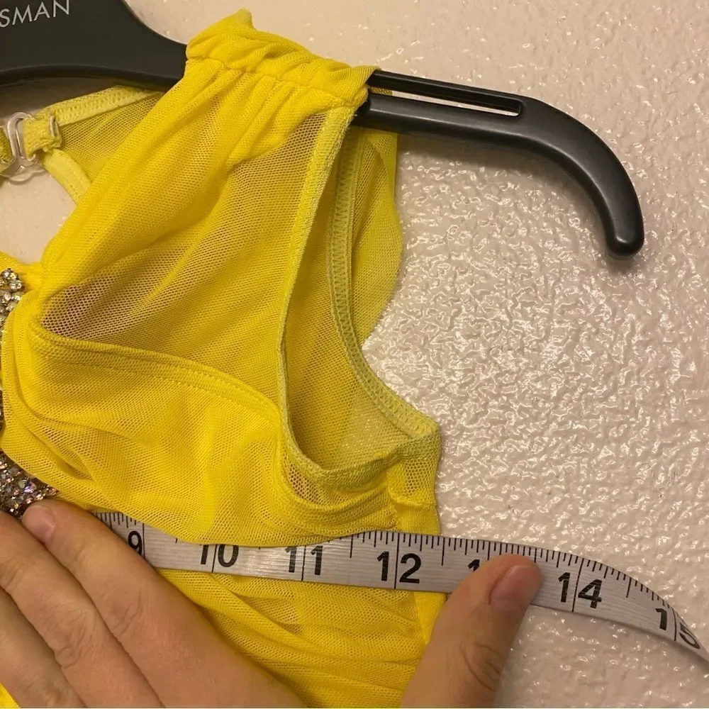 Weissman dance costume yellow