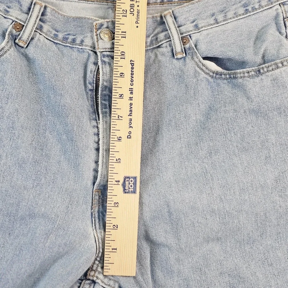 Levis 560 Jeans Mens 36x30 Light Blue Relaxed Tapered Comfort Fit Denim