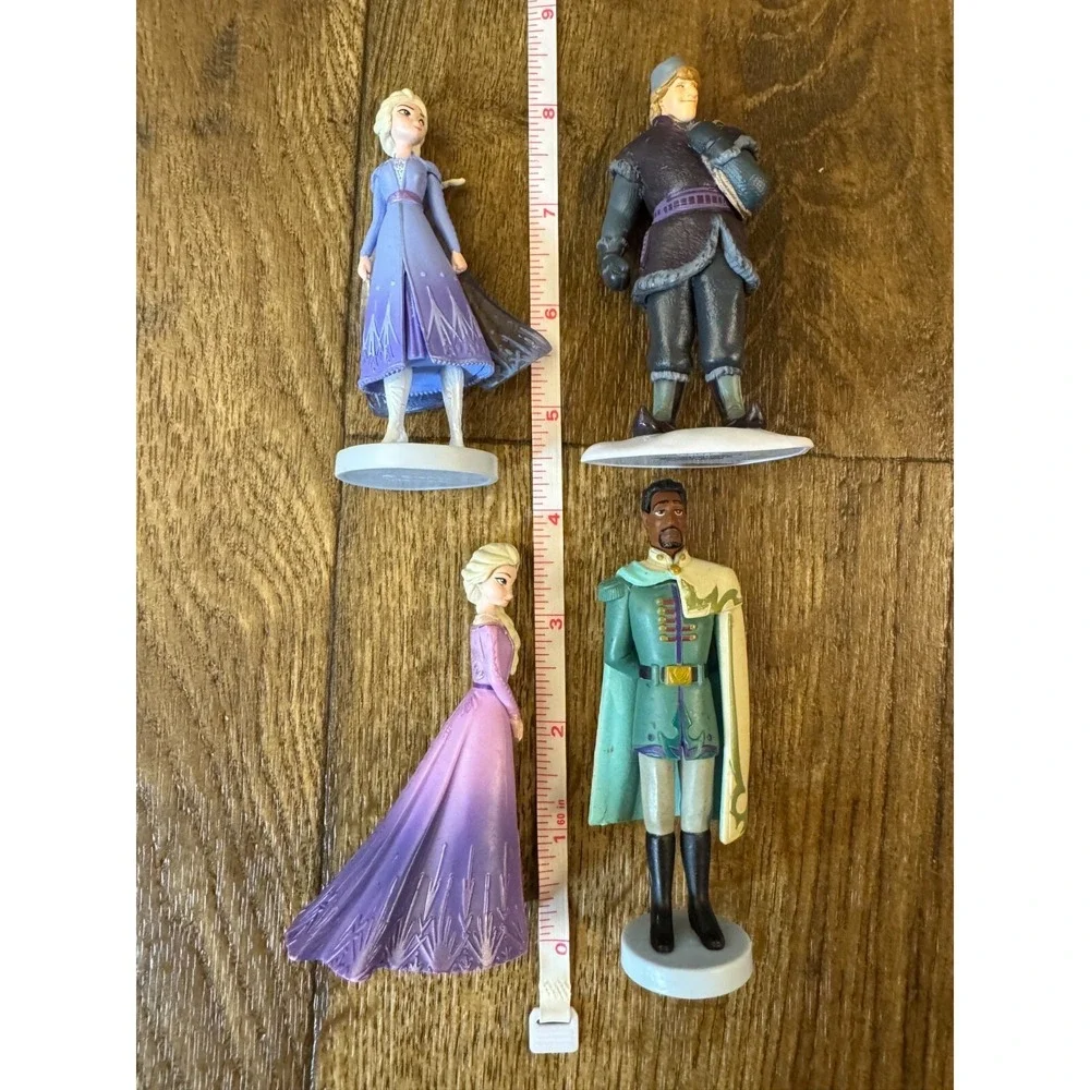 Disney Store Princess Ana Elsa Frozen Toy Figures Lot Cake Topper Yelena Mattias