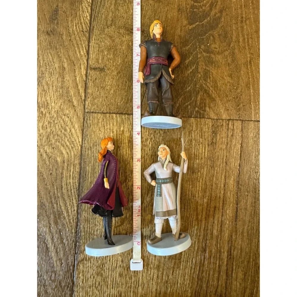 Disney Store Princess Ana Elsa Frozen Toy Figures Lot Cake Topper Yelena Mattias