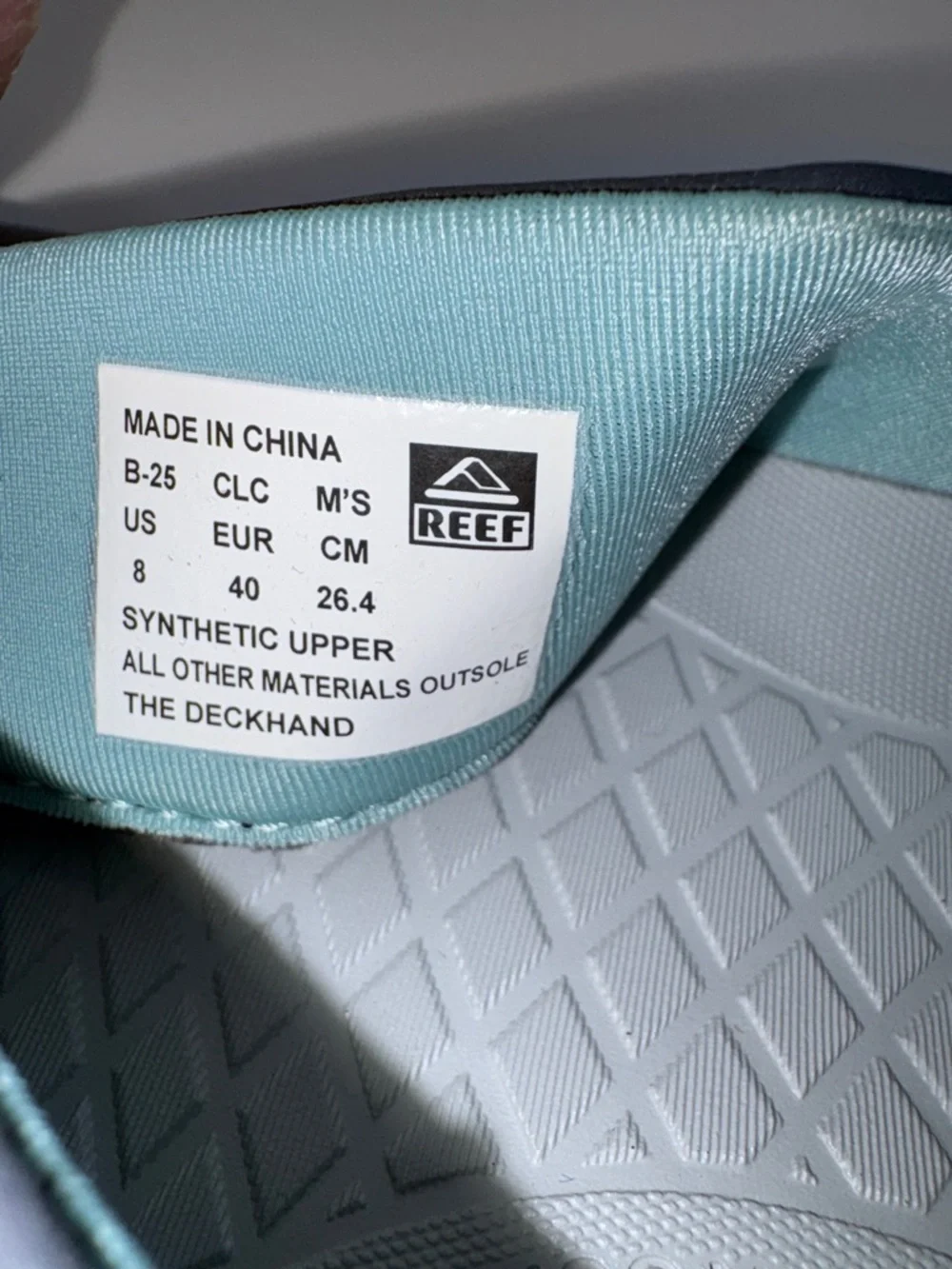 Reef fast traction