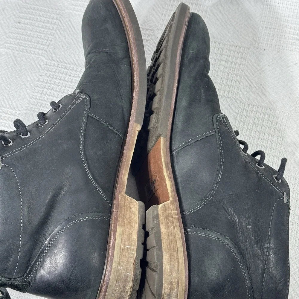 Florsheim Lodge Men's Plain Toe Chukka Black Boot‎ Size 9