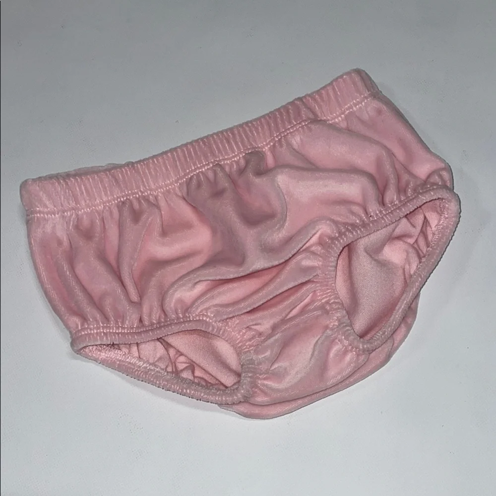 Pink Kids‎ Bloomers, diaper cover - 4230 - Size 6-9 months - Velvet Diaper Cover
