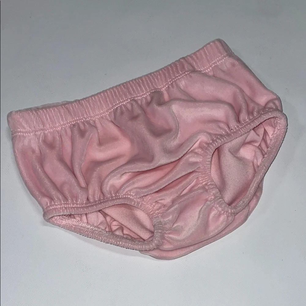 Pink Kids‎ Bloomers, diaper cover - 4230 - Size 6-9 months - Velvet Diaper Cover