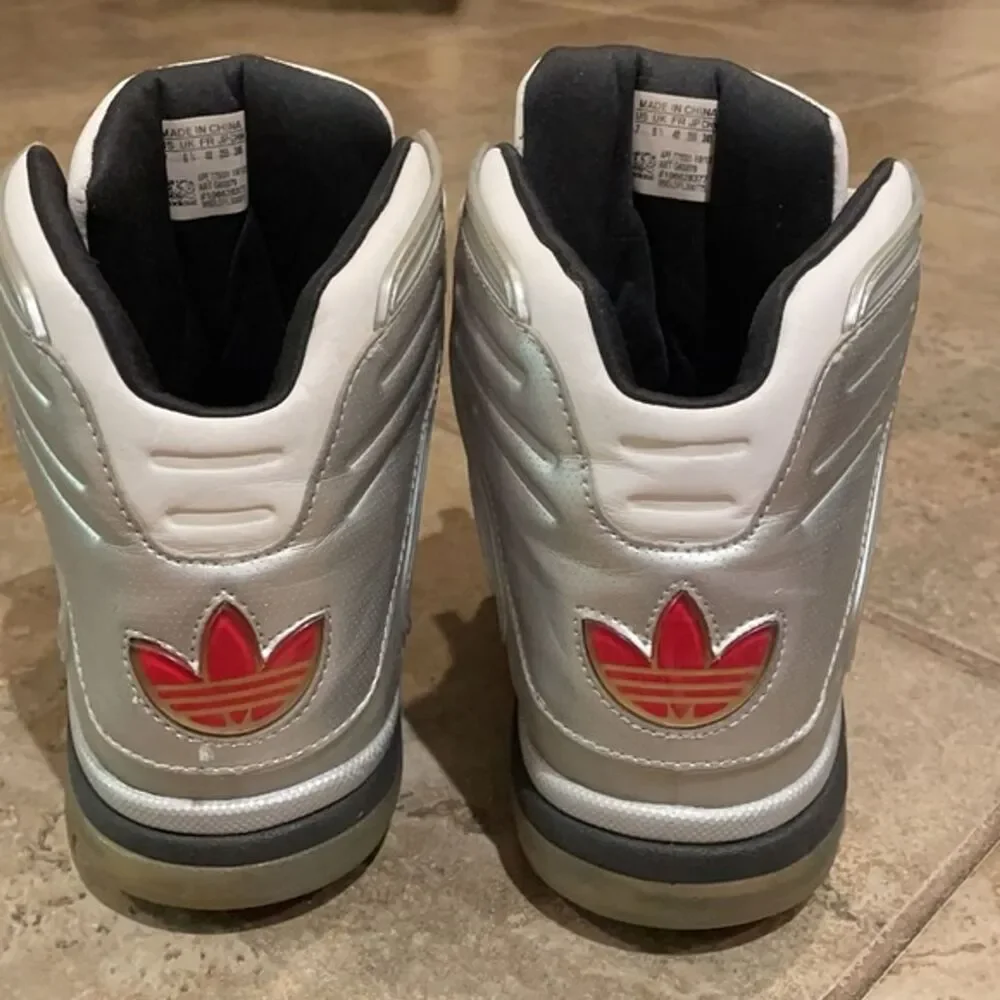 adidas white leather