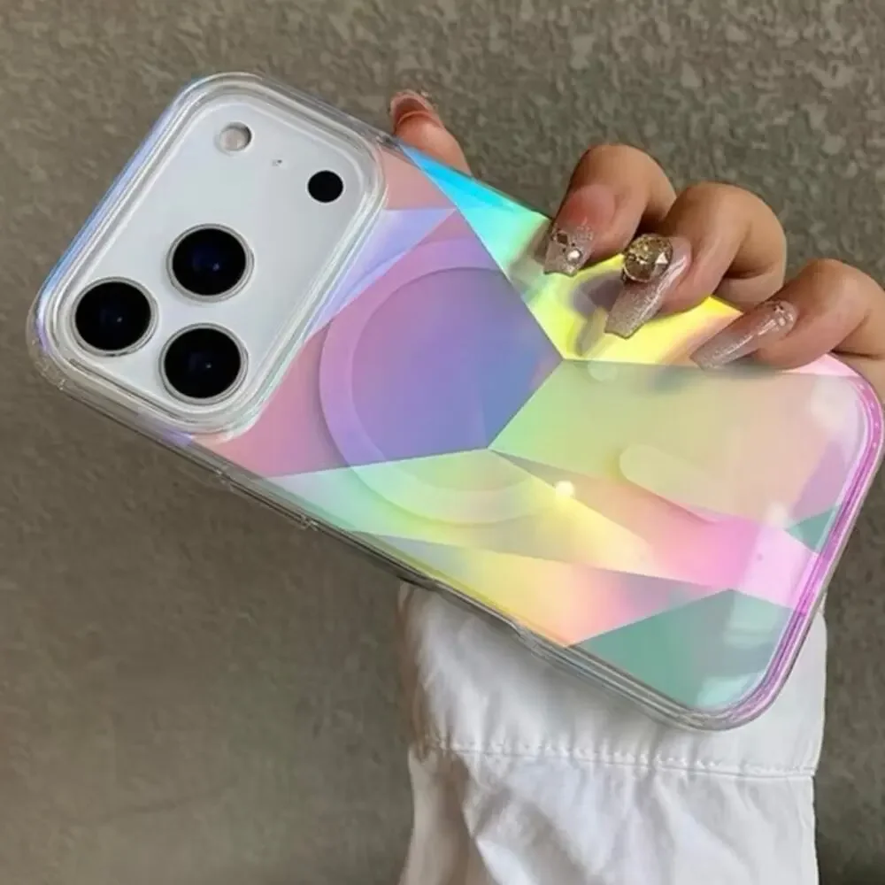 Amazon iridescent holographic
