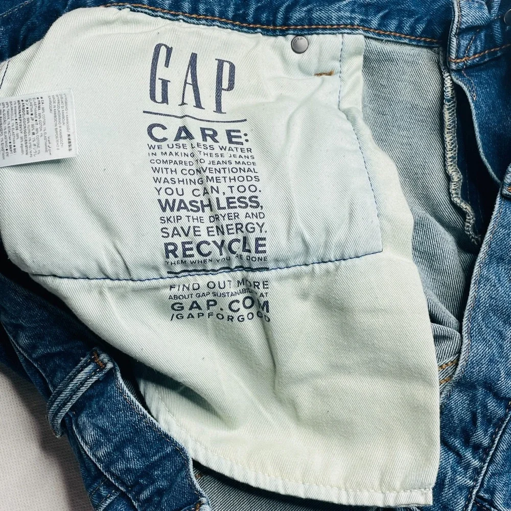 GAP around zip piece