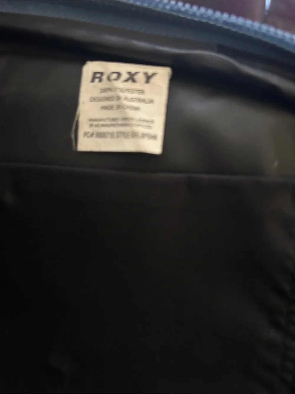 Roxy Two-Tone Red and Gray Men's Backpack with Front Logo