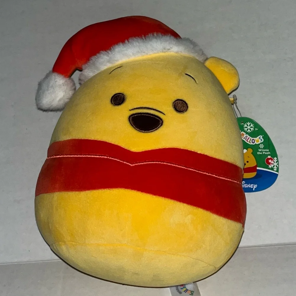 Disney Squishmallow Santa Winnie the Pooh‎ with Tag