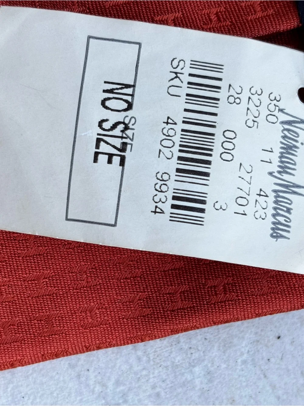 Neiman Marcus woven business