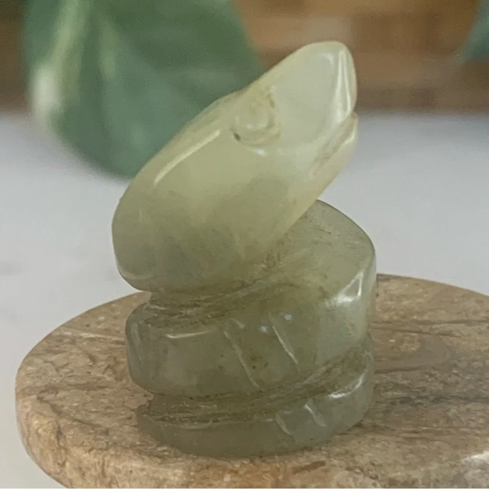 Handmade vintage jade