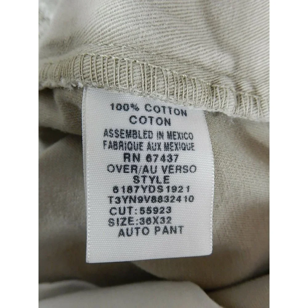 Polo Jeans Ralph Lauren Distressed Solid AUTO Pants (Men's 36x31)‎ Tan