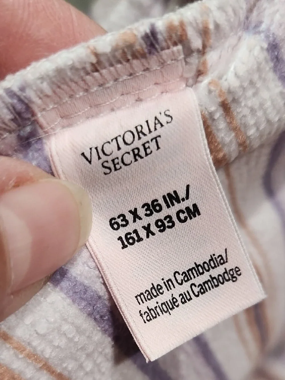 Victorias Secret soft plush