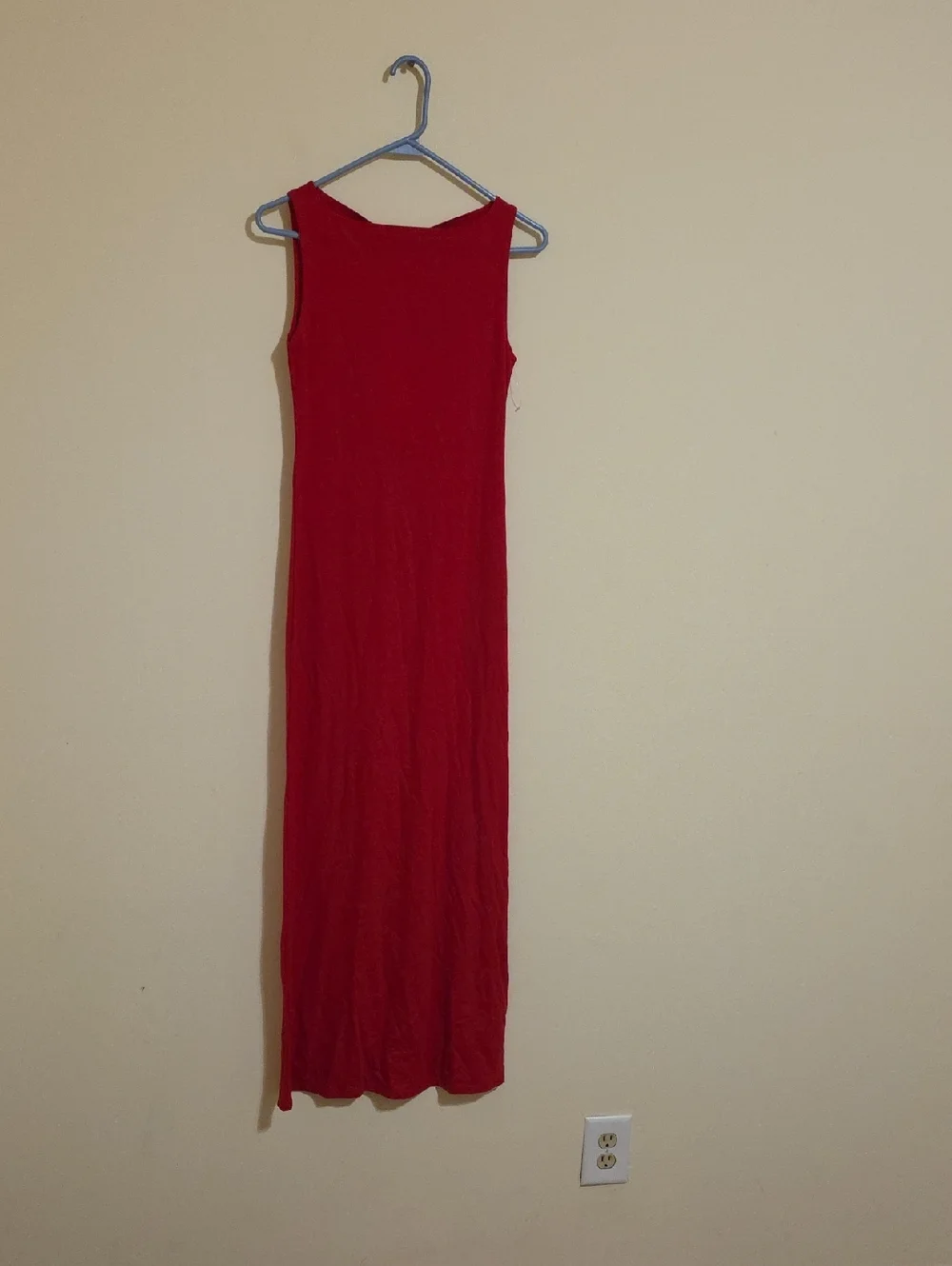Reformation Red Sleeveless Maxi Dress Size XS New