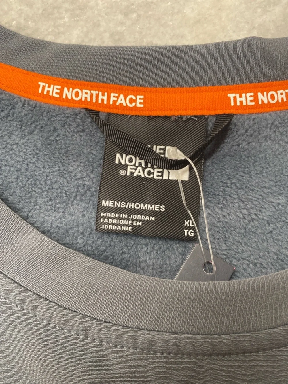 The North Face Raglan Pullover - Slate Blue & Light Gray