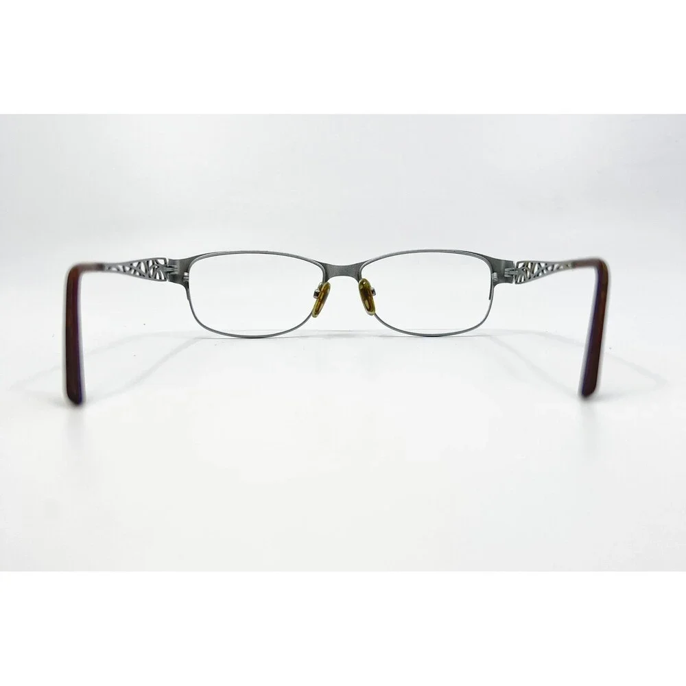 Unbranded Eyeglasses Frames Women Brown Filigree Temple 51-16-135 38938