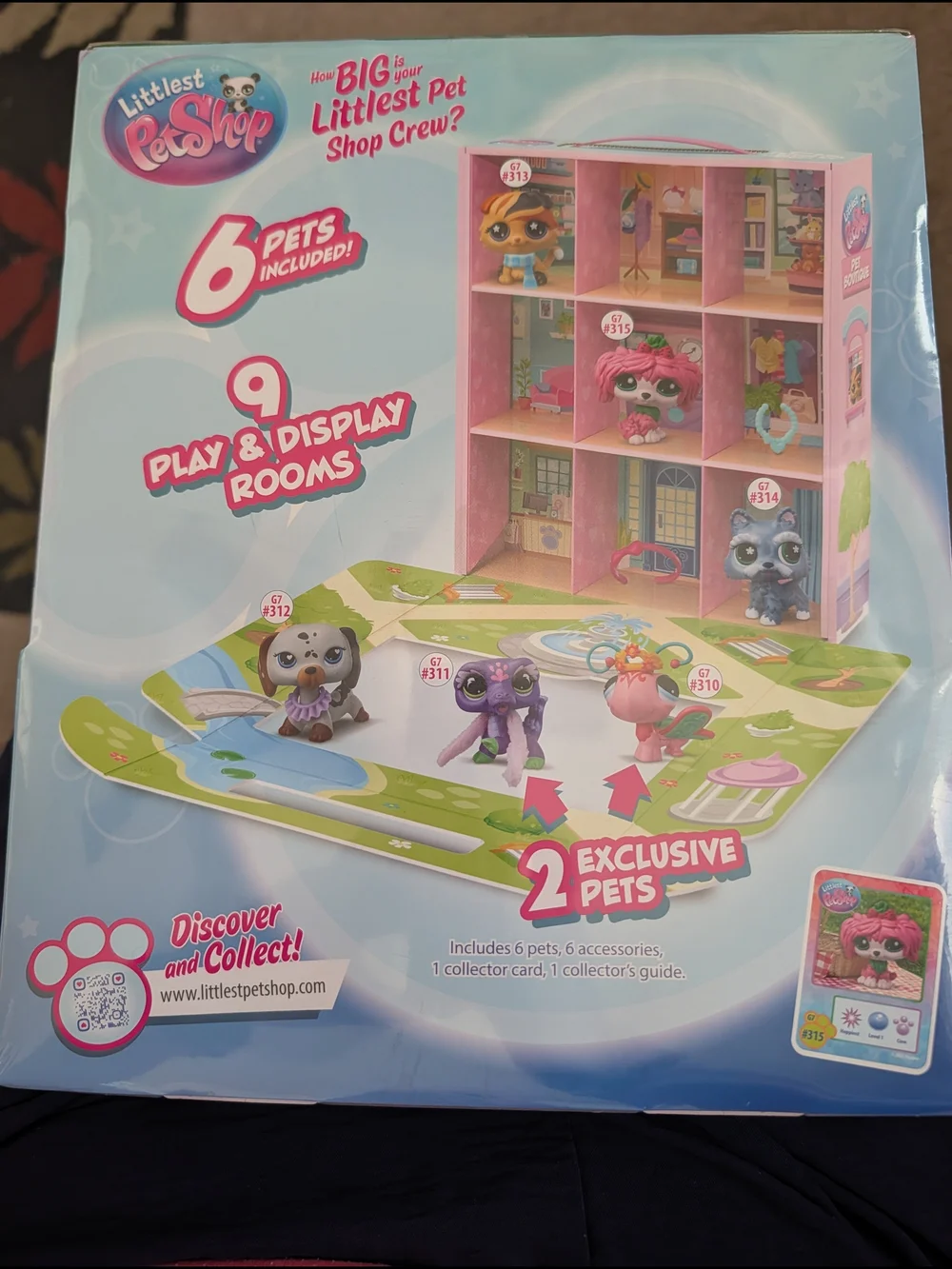 Littlest Pet Shop Pet Boutique Playset - 6 Pets,9 Rooms, & 6 Accessories - LPS