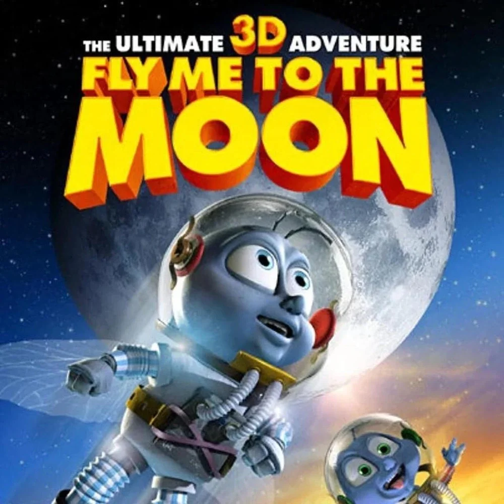 2000s The Ultimate 3D Adventure - Fly Me To The Moon (2008) Movie Promo Hat‎