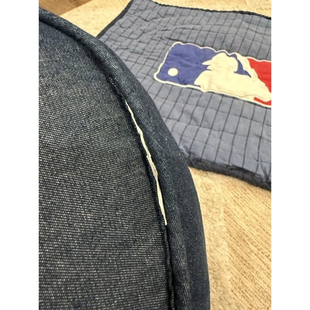 Pottery Barn Teen MLB Logo Baseball Standard Pillow Sham & Decorative Pillow