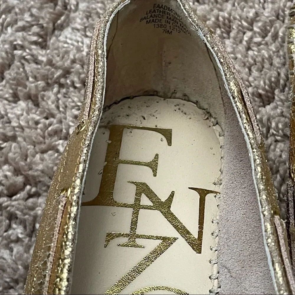 Enzo Angiolini loved gold sz