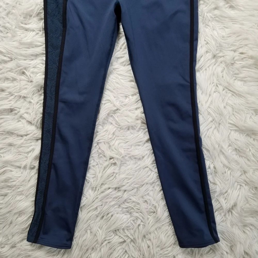 Free People Movement Beyond Legging Athleisure Activewear Sz Medium Blue