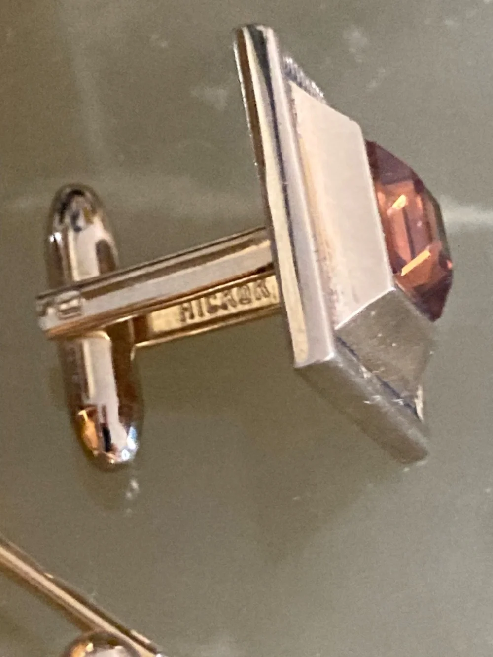 Hickok vintage amber