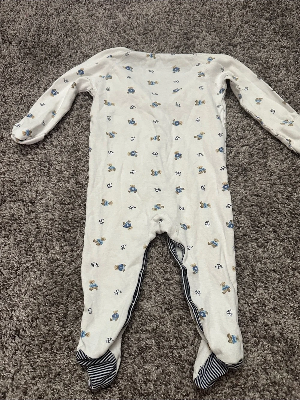 Ralph Lauren cream footed