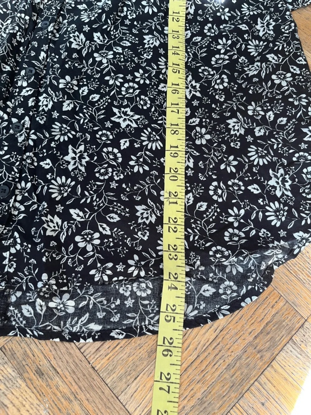 Old Navy •floral black