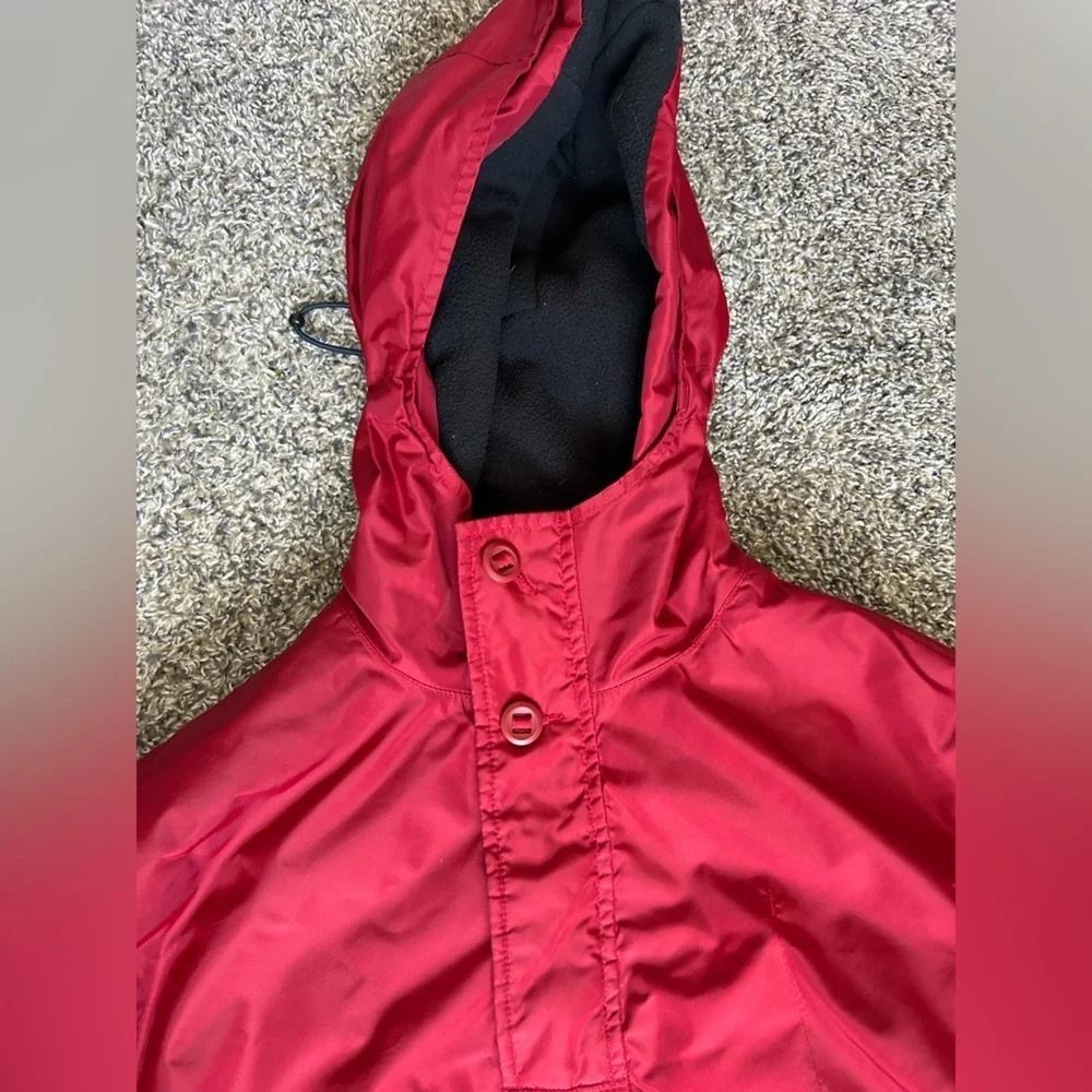 Y2K Vintage GAP men’s oversized red hooded pullover Jacket size small