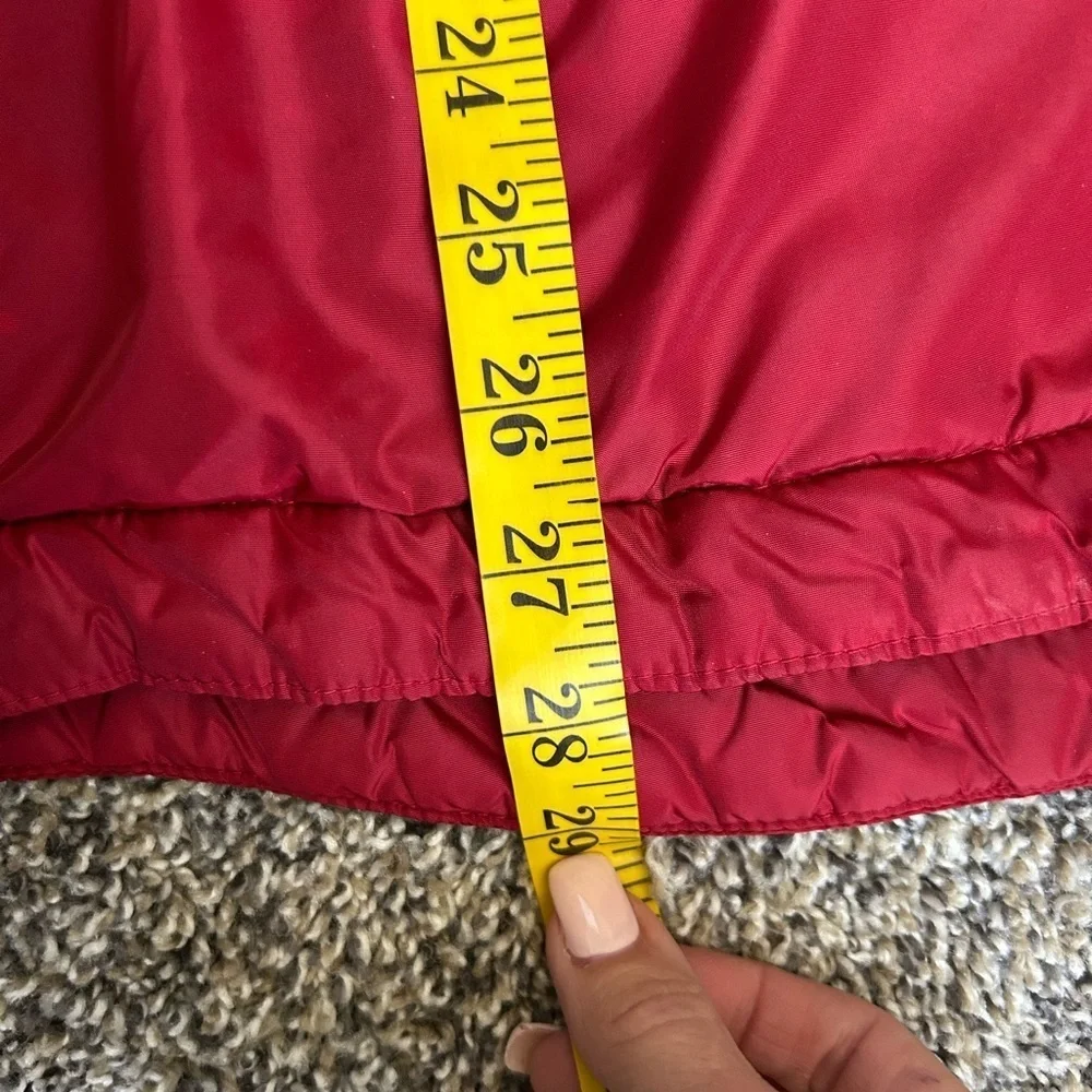 Y2K Vintage GAP men’s oversized red hooded pullover Jacket size small