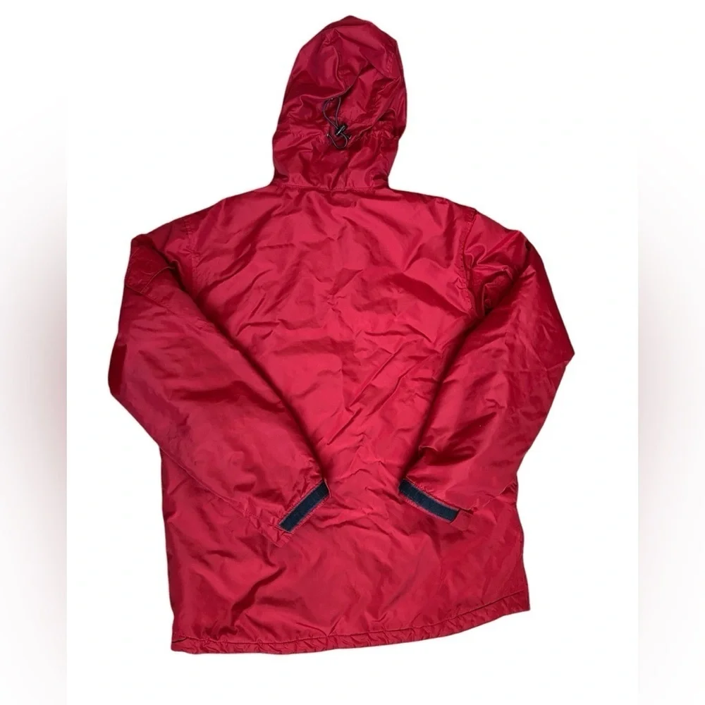 Y2K Vintage GAP men’s oversized red hooded pullover Jacket size small
