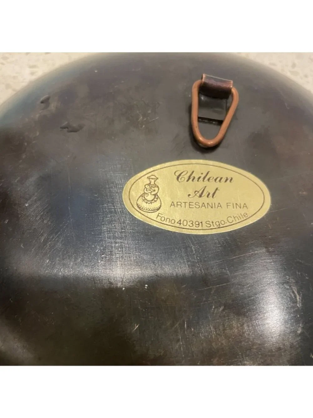Handmade chilean copper