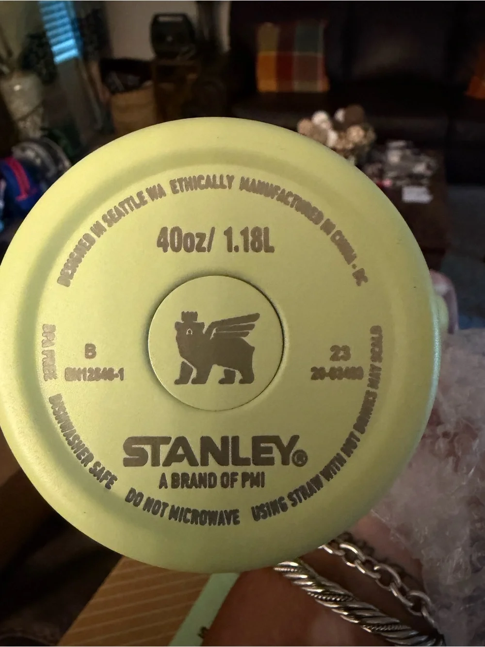 Beautiful Yellow 40oz Stanley Cup