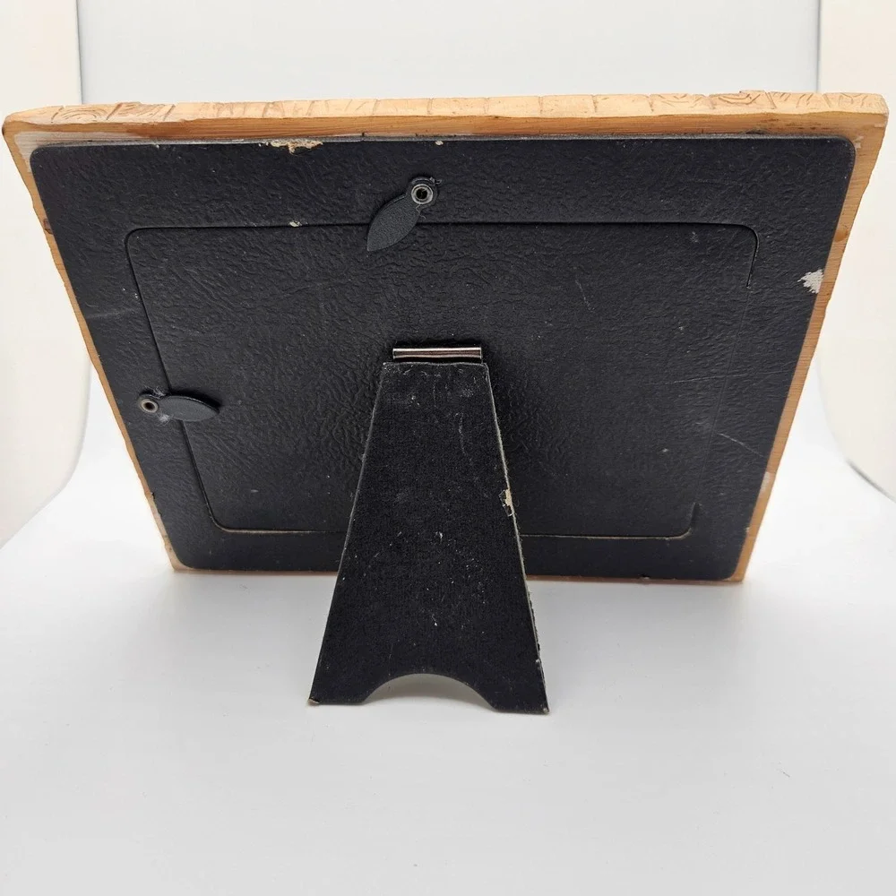 Western Picture Frame 5x3.5 Rustic Cowboy Decor‎ Skull Hat Boots