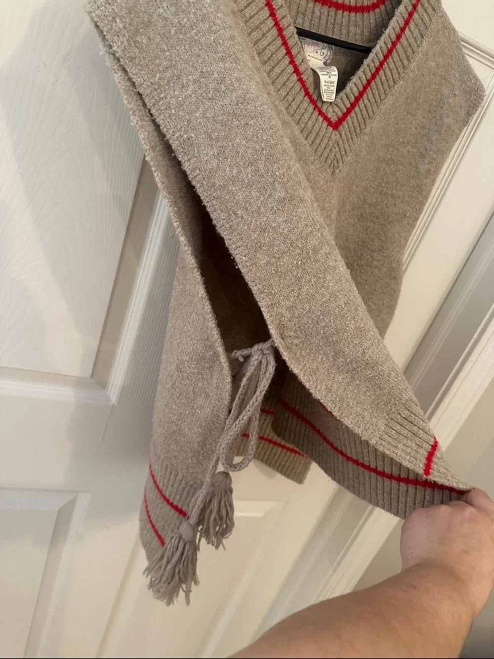 Free People All Star Stripe Poncho
