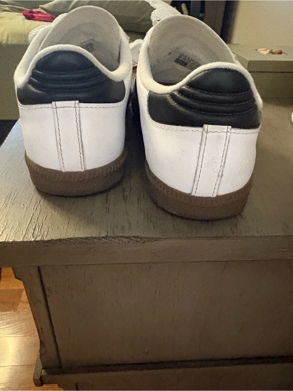 Adidas Samba Men's White Black Classic Sneakers
