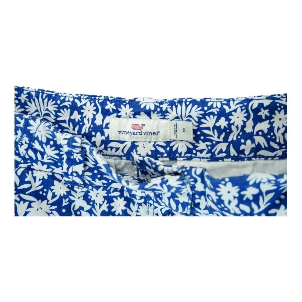 VINEYARD VINES‎ Women's 1/2 Inch Otomi Print Every Day Shorts Size 0
